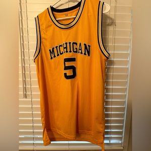 Jalen Rose Michigan Jersey. Men’s medium